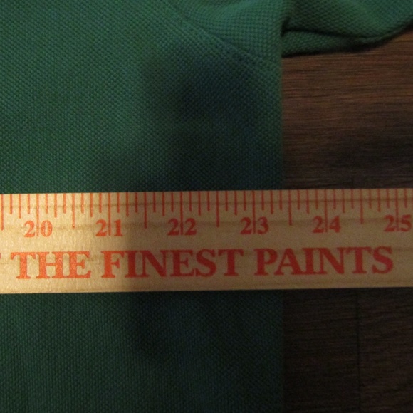 Nautica Polo Green Blue Size Large Short Sleeve - Picture 4 of 6